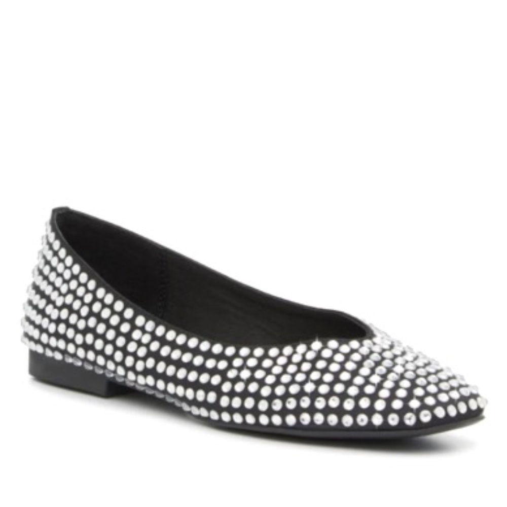 Steve Madden | Black "Matais" Square Toe Flats | Wmn's Sz 10 US
